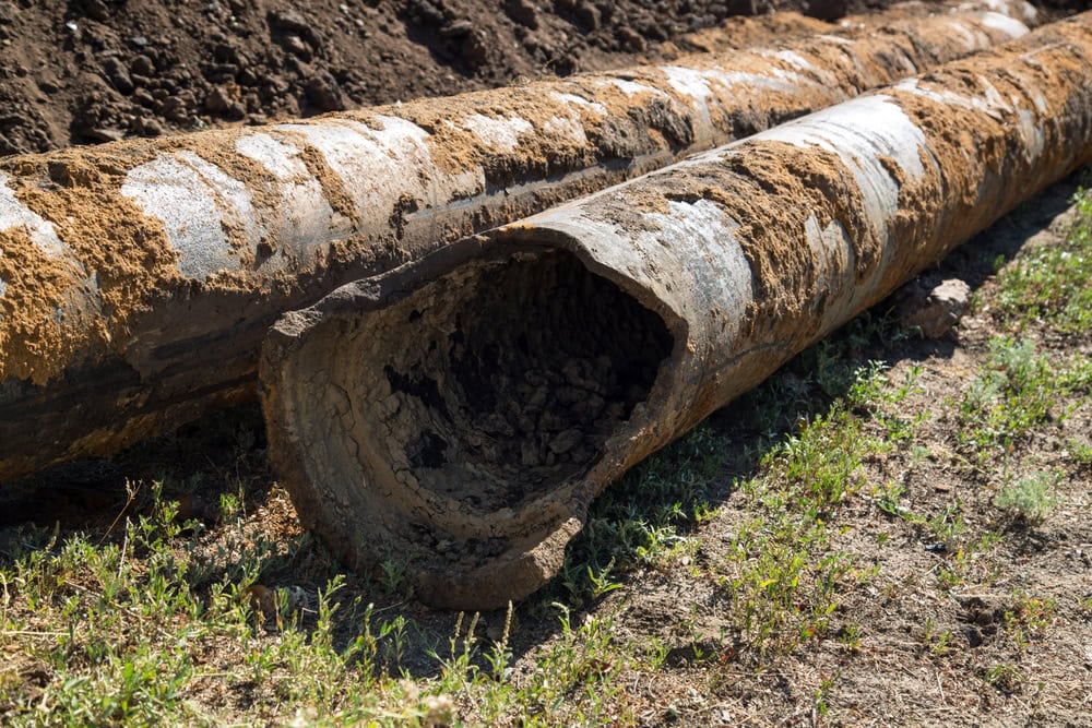 État vieilissant des conduites d'égoûts et d'aqueducs